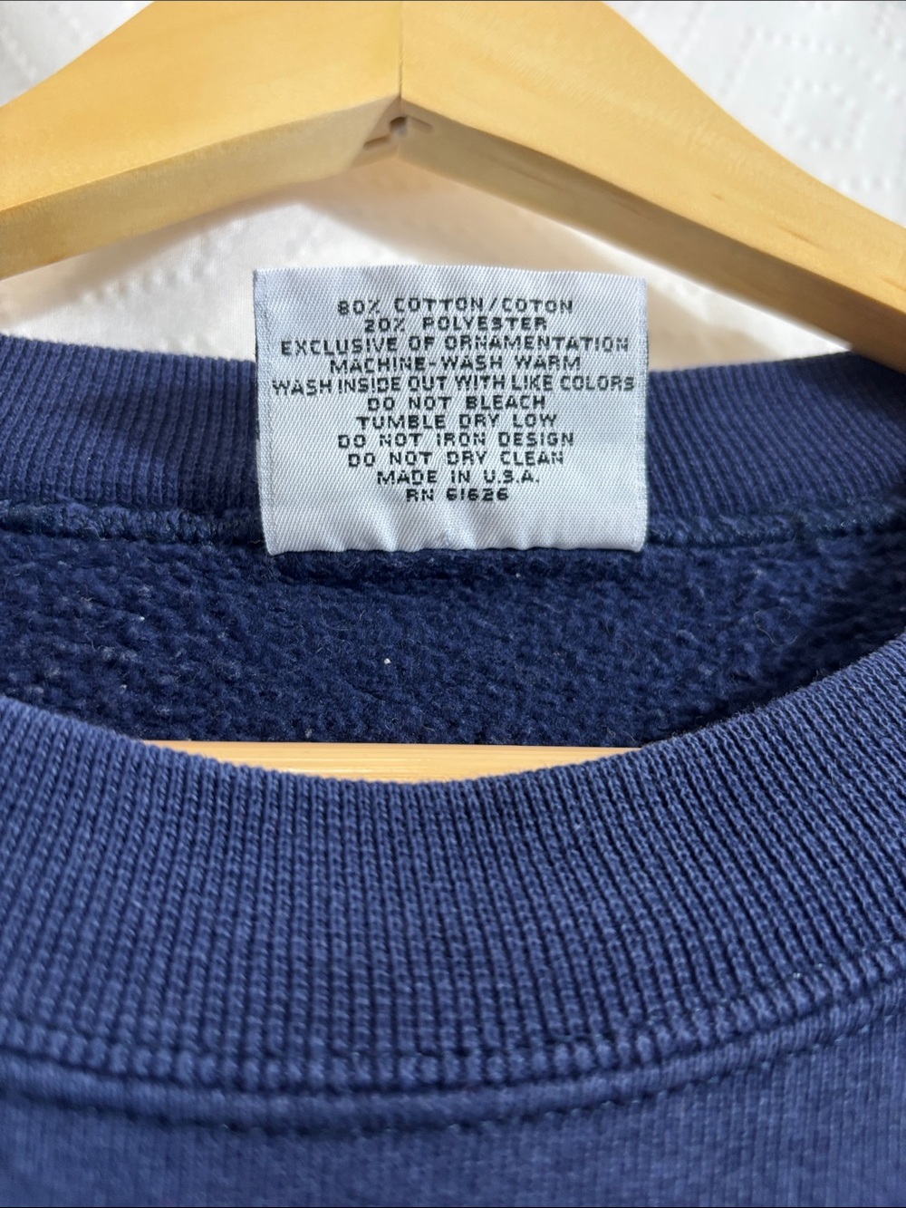 90s Jamestown College vintage sweatshirt - Picture 4 of 6